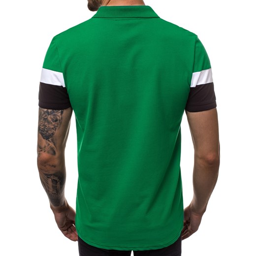 T-shirt męski wielokolorowy Ozonee z krótkimi rękawami 