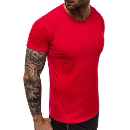 T-shirt męski czerwony Ozonee 