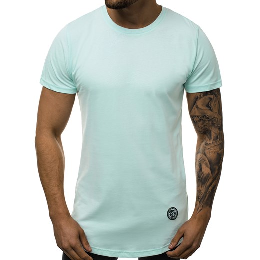 T-shirt męski Ozonee z krótkim rękawem bez wzorów 