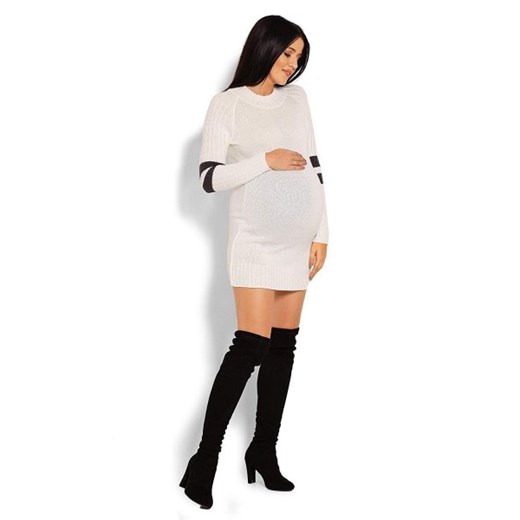 Sweter ciążowy biały 