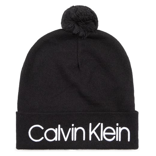 Czapka zimowa damska Calvin Klein w stylu młodzieżowym 