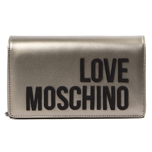 Kopertówka złota Love Moschino do ręki 