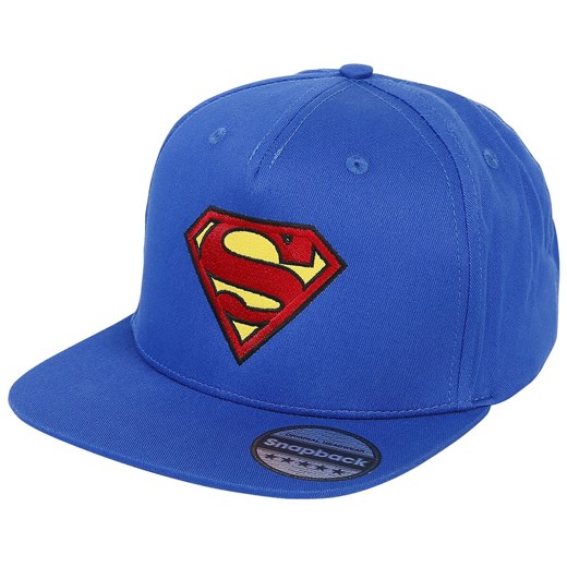 Superman - Logo - Czapka - niebieski