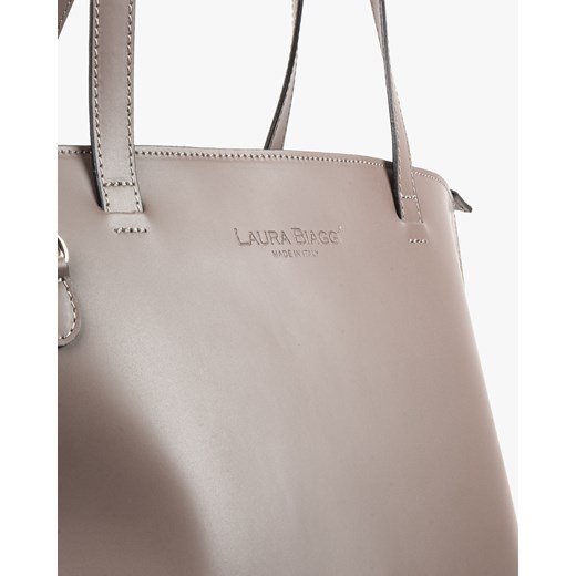 Shopper bag Oleksy na ramię matowa bez dodatków elegancka 