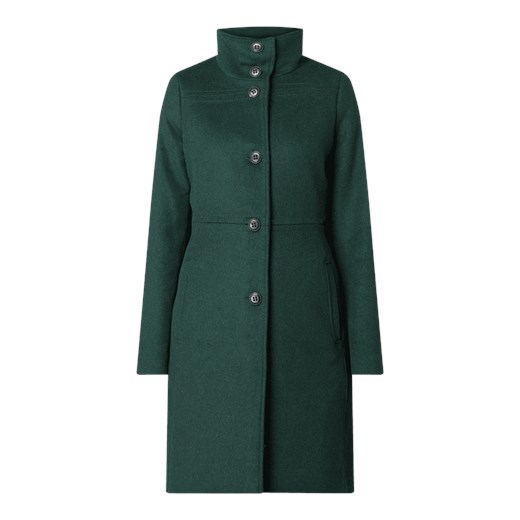 Esprit płaszcz damski zielony 