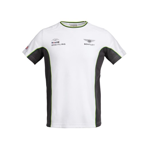 Koszulka T-shirt męska Tech biała Bentley Motorsport 2019  Bentley Motorsport L gadzetyrajdowe.pl