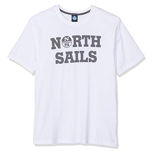 North Sails męski T-shirt S/S W/Graphic Pullunder -  l   sprawdź dostępne rozmiary Amazon