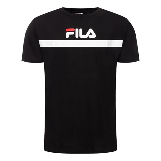 T-shirt męski Fila z krótkim rękawem czarny 