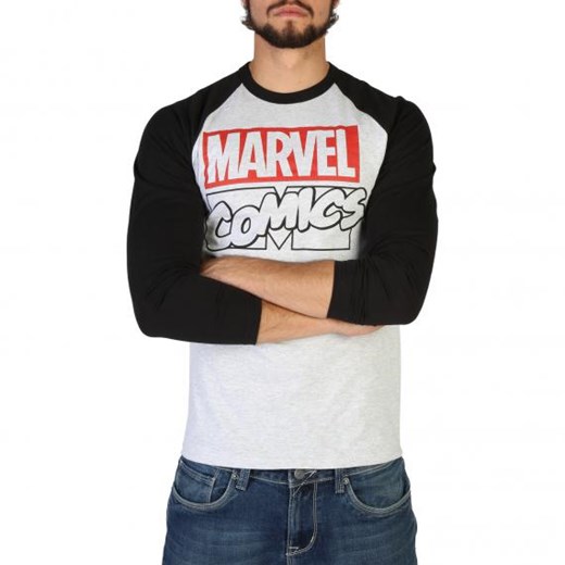 T-shirt męski Marvel bawełniany z długimi rękawami 