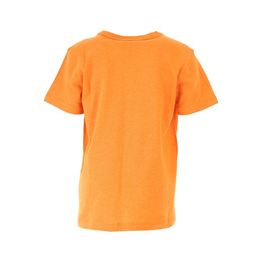 Emporio Armani Koszulka Dziecięca dla Chłopców Na Wyprzedaży w Dziale Outlet, pomarańczowy, Bawełna, 2019, 4Y 6Y