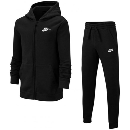 Dres chłopięcy Sportswear Nike (czarny)  Nike M okazyjna cena SPORT-SHOP.pl 