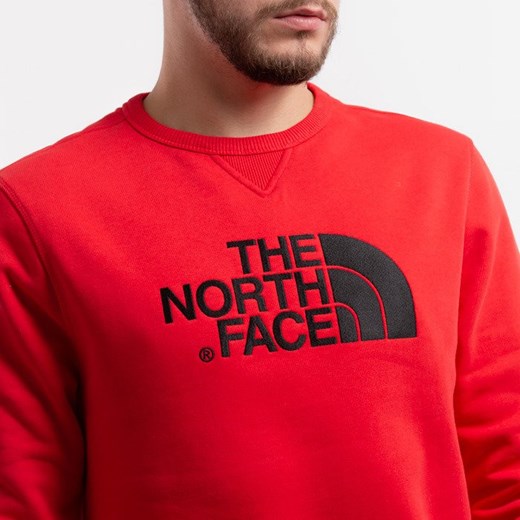 Bluza sportowa czerwona The North Face jesienna 