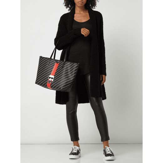Shopper bag Karl Lagerfeld czarna duża 
