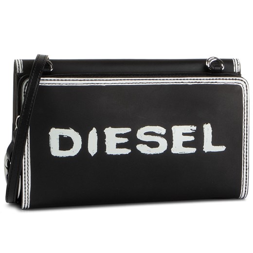 Diesel listonoszka czarna bez dodatków na ramię 