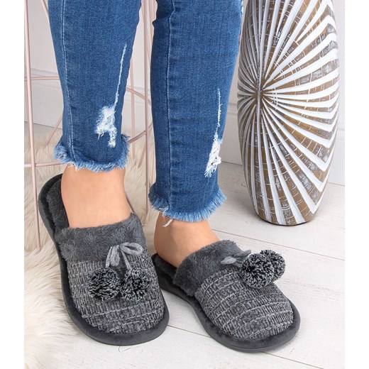 Kapcie damskie Natural Style z gumy casual