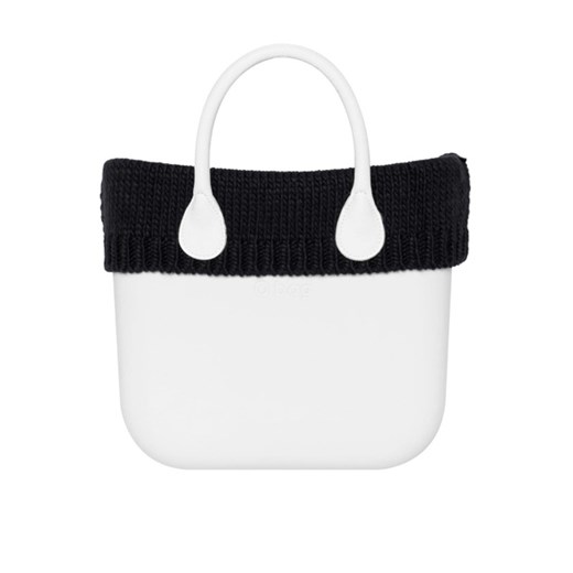 Shopper bag O Bag biała elegancka do ręki bez dodatków 