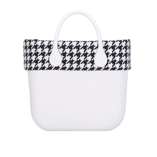 Shopper bag O Bag bez dodatków biała duża do ręki 
