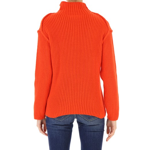 Tory Burch Sweter dla Kobiet, pomarańczowy, Bawełna, 2019, 38 40 M