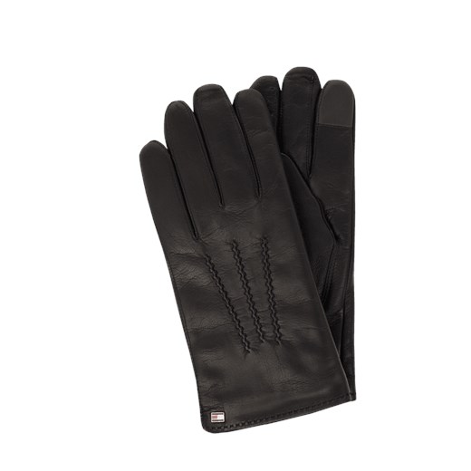 Rękawiczki z koziej skóry nappa – do ekranów dotykowych Tommy Hilfiger  L/XL Peek&Cloppenburg 