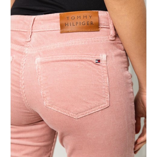 Tommy Hilfiger Sztruksowe spodnie ROME | Straight fit  Tommy Hilfiger 28/32 Gomez Fashion Store