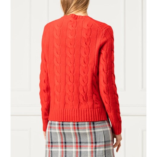 Polo Ralph Lauren Wełniany sweter | Regular Fit | z dodatkiem kaszmiru Polo Ralph Lauren  M Gomez Fashion Store