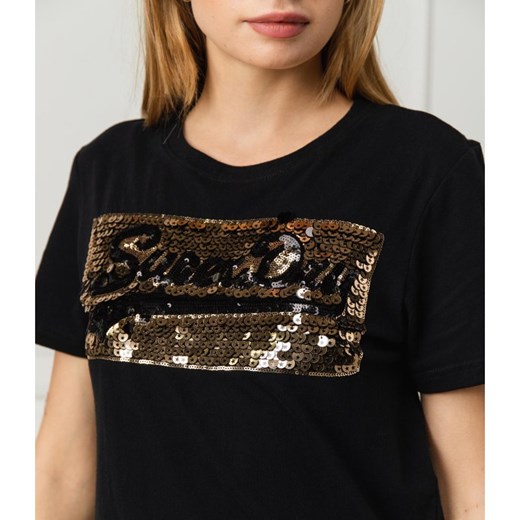 Superdry T-shirt LOGO STAR SEQUIN | Regular Fit Superdry  M Gomez Fashion Store