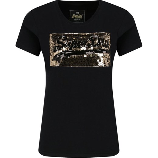 Superdry T-shirt LOGO STAR SEQUIN | Regular Fit  Superdry M Gomez Fashion Store