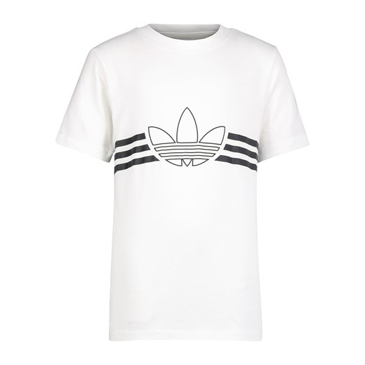 T-shirt chłopięce Adidas z krótkim rękawem biały 