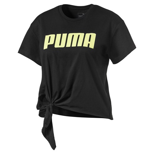 Bluzka dziewczęca Puma z krótkim rękawem bawełniana 