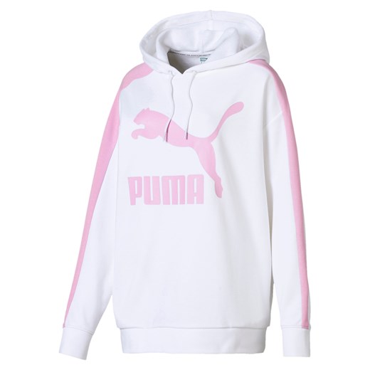 Bluza sportowa Puma biała z bawełny 