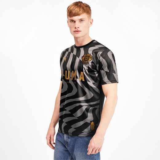 Koszulka sportowa Puma w abstrakcyjnym wzorze 