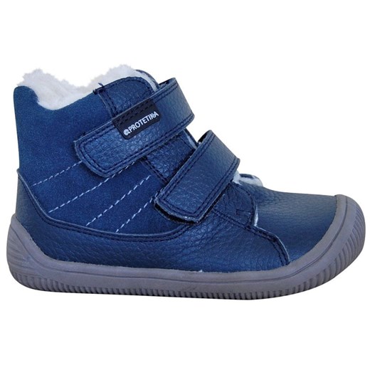 Protetika buty zimowe barefoot chłopięce Kabi 19 niebieskie Darmowa dostawa na zakupy powyżej 289 zł! Tylko do 09.01.2020!