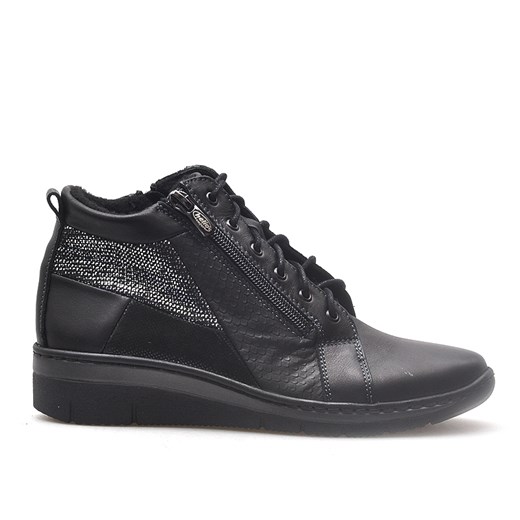 Sneakersy damskie Helios ze skóry