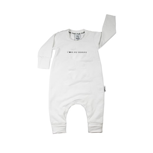 Odzież dla niemowląt biała uniwersalna bawełniana 