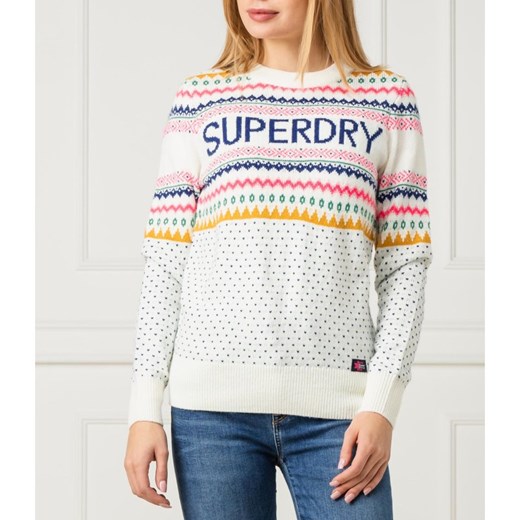 Sweter damski Superdry z nadrukami 