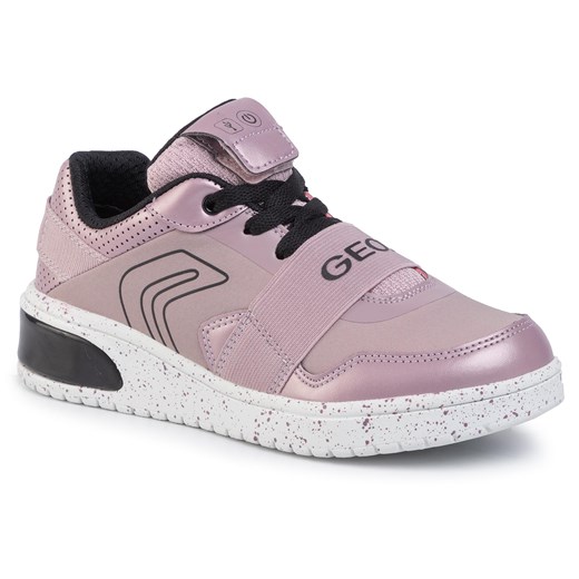 Geox buty sportowe damskie różowe wiązane 