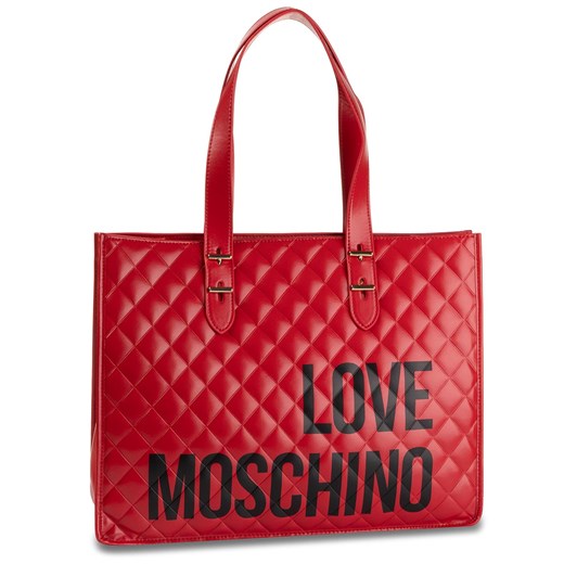 Love Moschino shopper bag czerwona 