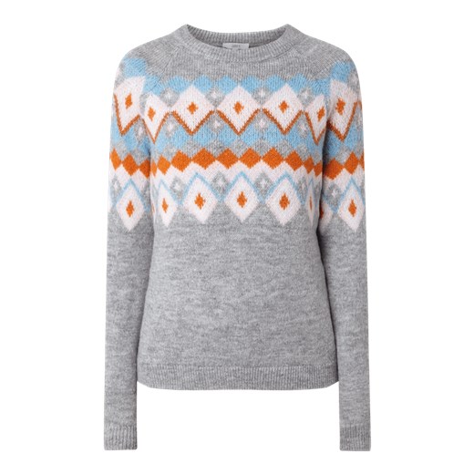 Sweter damski Jake*s Casual żakardowy 