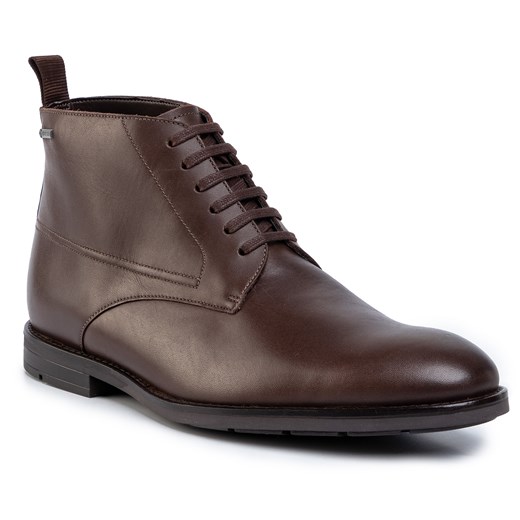 Trzewiki CLARKS - Ronnie Up Gtx GORE-TEX 261463607 Dark Brown Leather Clarks 43 eobuwie.pl