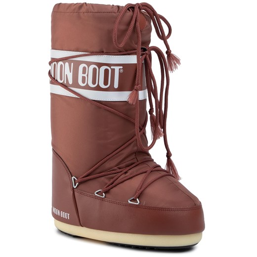 Śniegowce MOON BOOT - Nylon 1400440079 Rust Moon Boot  39/41 eobuwie.pl