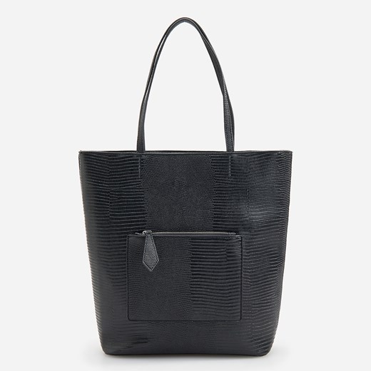 Shopper bag Reserved elegancka z tłoczeniem 
