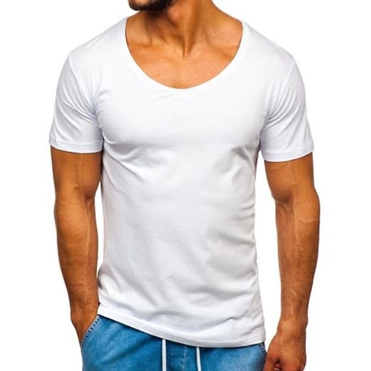 T-shirt męski Denley bawełniany z krótkimi rękawami 