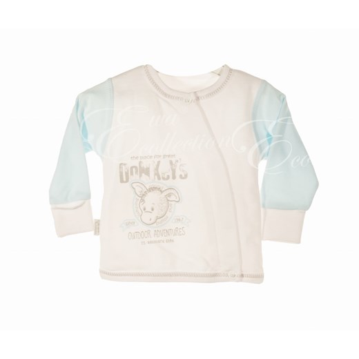 Koszulka niemowlęca LOLEK niebieska NewYorkStyle  Ewa Collection 56 NYS
