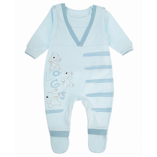 Odzież dla niemowląt niebieska Ewa Collection dla chłopca 