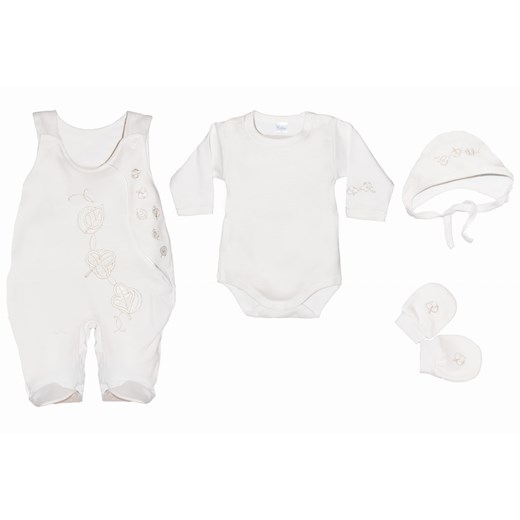 Odzież dla niemowląt Ewa Collection biała na wiosnę uniwersalna 
