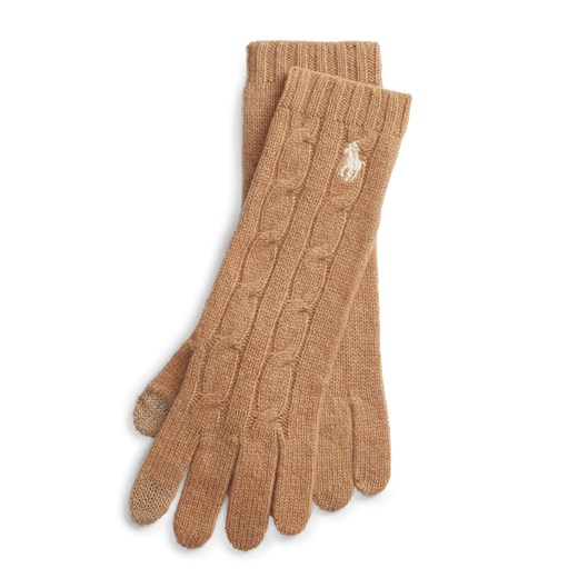 Rękawiczki z domieszką kaszmiru  Ralph Lauren One Size PlacTrzechKrzyzy.com