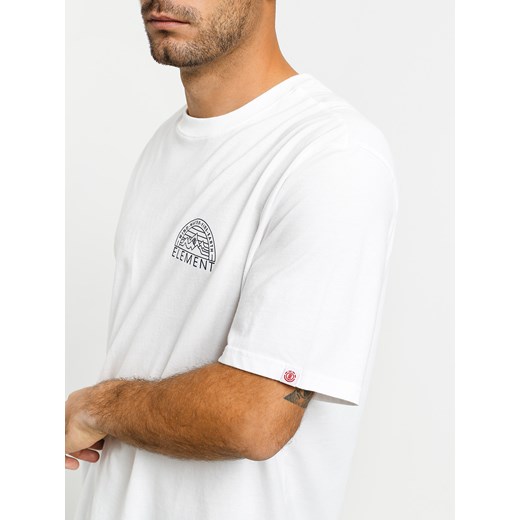T-shirt męski Element z bawełny z krótkimi rękawami 