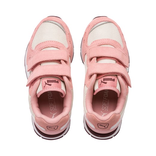 Buty sportowe dziecięce Puma różowe na rzepy 