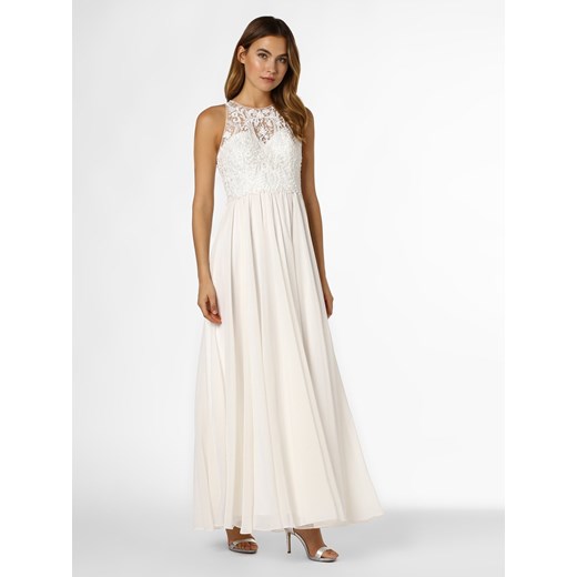 Biała sukienka Laona balowe maxi 