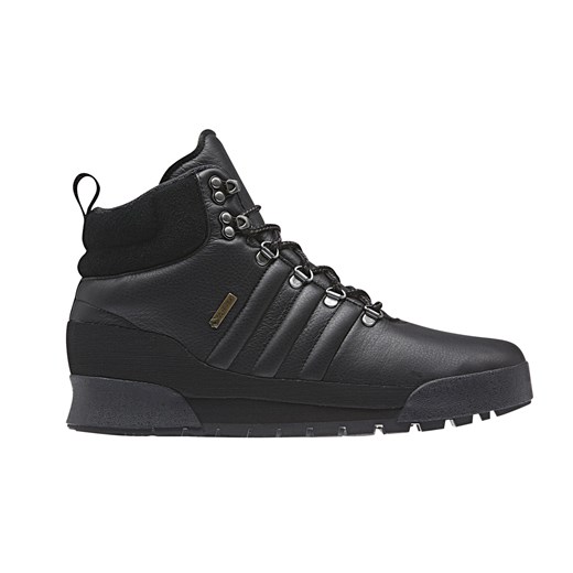 Buty zimowe męskie Adidas gore-tex czarne sznurowane sportowe 